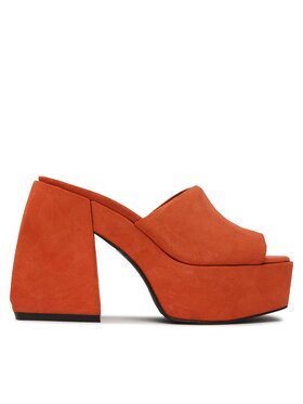 PINKO Pinko Klapki Margaux Wedge PE 23 BLKS1 100653 A0N8 Pomarańczowy