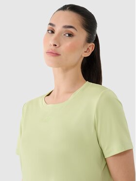 4F 4F Maglietta tecnica 4FRSS25TFTSF1236-42S Verde Oversize