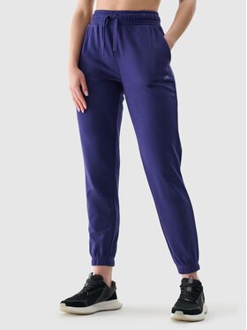 4F 4F Spodnie dresowe 4FWMM00TTROF1138-31S Niebieski Regular Fit