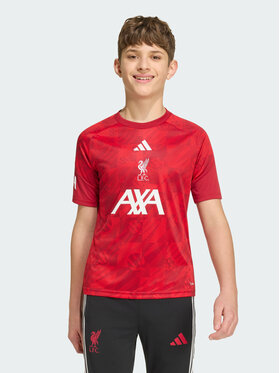 adidas adidas Koszulka techniczna 169684 Czerwony Regular Fit