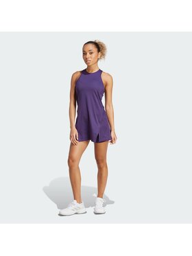 adidas adidas Spodnie materiałowe 143853 Fioletowy Slim Fit