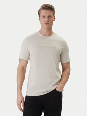 Calvin Klein Calvin Klein Tricou LV04LF810G Écru Regular Fit