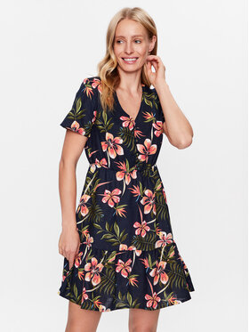 Roxy Roxy Ljetna haljina ERJWD03709 Tamnoplava Regular Fit