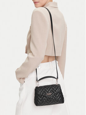 Guess Guess Kabelka Melisandra Mini HWQG96 53780 Černá