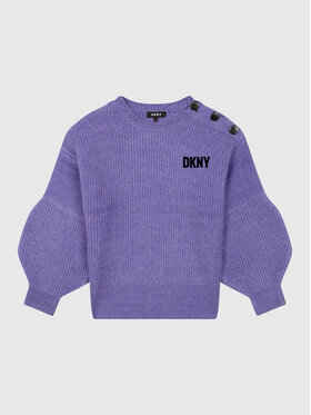 DKNY DKNY Pulover D35S64 S Violet Regular Fit