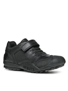 Geox Geox Poltopánky Jr Savage J0424B 043ME C9999 M Čierna