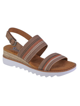 Skechers Skechers Sandali Skechers Desert Kiss Hi - Tea Time Marrone