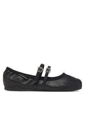 Tommy Jeans Tommy Jeans Balerini Ballerina EN0EN02720 Negru