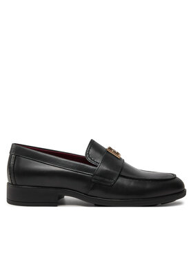 Tommy Hilfiger Tommy Hilfiger Lords Th Leather Classic Loafer FW0FW07961 Μαύρο