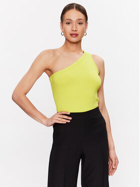 b.young b.young Top Sanana 20813300 Žuta Slim Fit