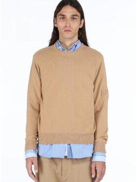 N°21 N°21 Sweter 23in1ma0019004-1233 Brązowy Regular Fit