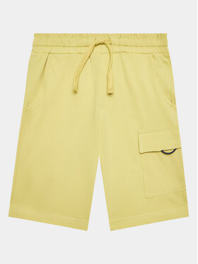 United Colors Of Benetton United Colors Of Benetton Шорти от плат 3BL0C901U Жълт Regular Fit