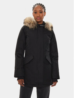 Woolrich Woolrich Daunenjacke Arctic Raccoon CFWWOU0538FR UT0001 Schwarz Regular Fit
