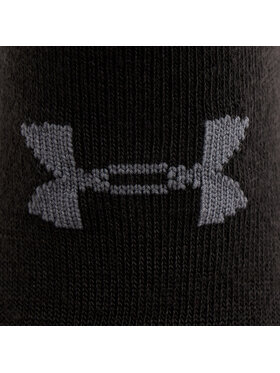 Under Armour Set 6 Parov Uniseks Stopalk Ua Essential No Show 6Pk 1382611-001 Črna