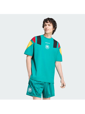 adidas adidas Koszulka techniczna 169118 Zielony Loose Fit