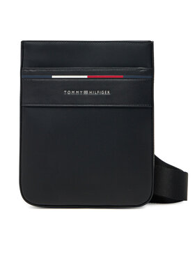 Tommy Hilfiger Tommy Hilfiger Geantă crossover Th Foundation Mini Crossover AM0AM13197 Negru
