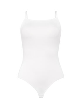 Teyli Teyli Body damskie stringi Goffy Biały