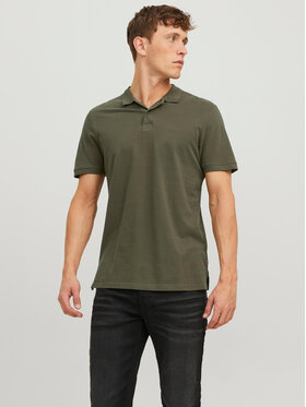 Jack&Jones Jack&Jones Tricou polo Basic 12136516 Verde Slim Fit