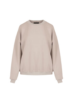 OPRA OPRA Bluza OP-BLA-NESTIE-TAUPE Beżowy Regular Fit