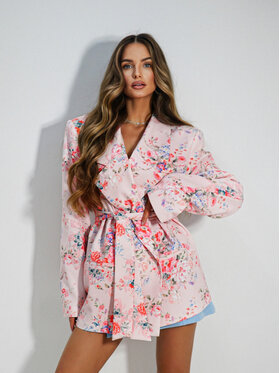 LilaLou LilaLou Marynarka About You Kolorowy Oversize