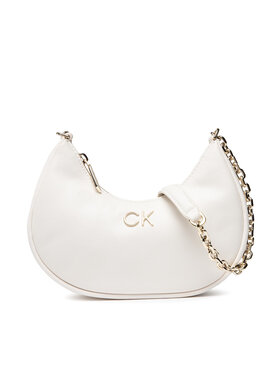 Calvin Klein Calvin Klein Sac à main Re-Lock Shoulder Bag Sm K60K609622 Blanc