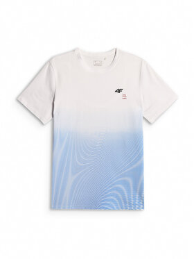 4F 4F T-Shirt AQUA FORCE Μπλε Regular Fit