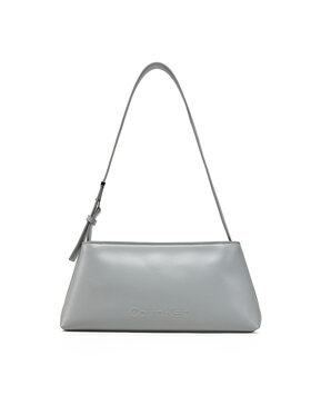 Calvin Klein Calvin Klein Handtasche Embossed Logo Shoulder Bag K60K612550 Grau