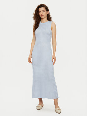 Tommy Hilfiger Tommy Hilfiger Trikotažinė suknelė WW0WW43999 Mėlyna Slim Fit