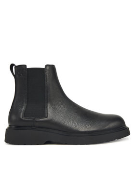 Calvin Klein Calvin Klein Μποτάκια με λάστιχο Combat Ess Chelsea Boot Lth YM0YM01374 Μαύρο