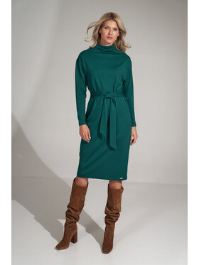 FIGL FIGLFIGL Vestito M726 Verde Regular Fit