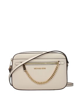 Michael Kors Michael Kors Torebka Beige Leather Crossbody Beżowy