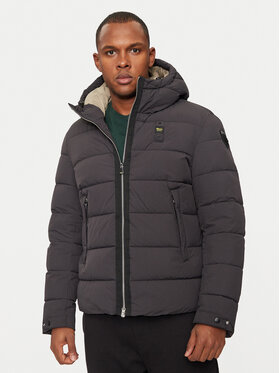 Blauer Blauer Zimní bunda 24WBLUC02243 Černá Regular Fit