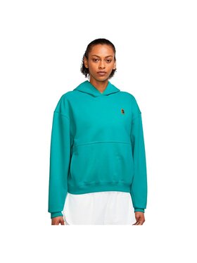 Nike Nike Bluza W NKCT DF FLC HERITAGE HOODIE DC3580-392 Zielony Regular Fit