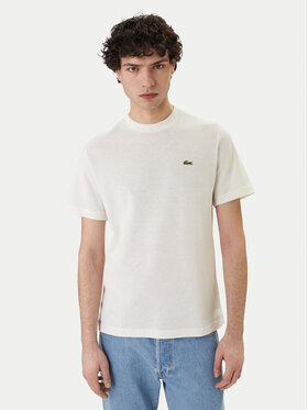 Lacoste Lacoste T-Shirt TH0629 Biały Regular Fit