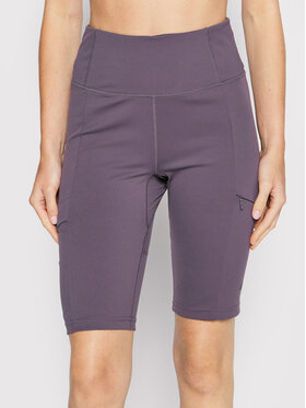 4F 4F Športne kratke hlače H4L22-SKDTR060 Vijolična Slim Fit