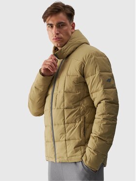 4F 4F Kurtka zimowa 4FWAW24TDJAM524-74S Zielony Regular Fit