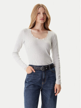 Tommy Hilfiger Tommy Hilfiger Majica UW0UW06071 Siva Slim Fit