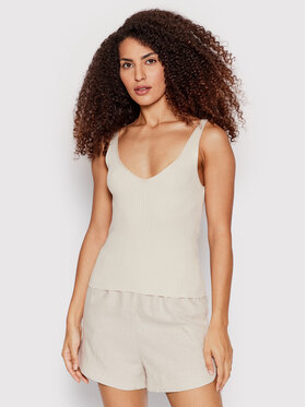 Vero Moda Vero Moda Top Glory 10264760 Écru Slim Fit