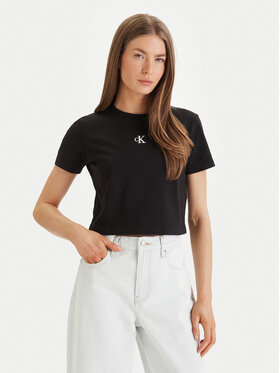 Calvin Klein Jeans Calvin Klein Jeans Тишърт LV047AB213 Черен Regular Fit