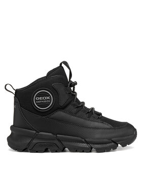 Geox Geox Gležnjače J Flexyper Plus Boy B Abx J66LCF 0FUCE C9999 M Crna