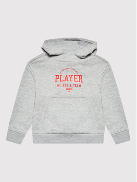 4F 4F Μπλούζα HJZ22-JBLM006 Γκρι Regular Fit