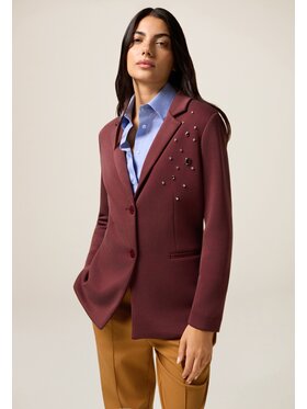 Oltre Oltre Felpa G807J004426N036 Bordeaux Regular Fit