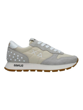SUN68 SUN68 Sneakers SUN68 Sneaker Donna Stargirl transparent patch Z33206 31 Bianco Bianco
