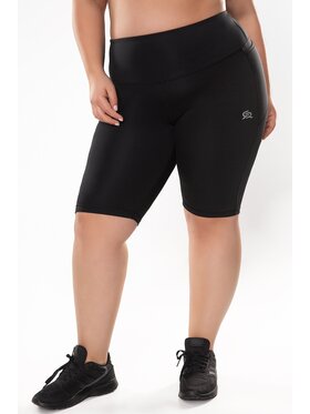 ROUGH RADICAL ROUGH RADICAL Szorty sportowe OPTIMAL SHORTS + Czarny Skinny Fit