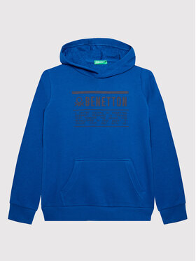 United Colors Of Benetton United Colors Of Benetton Majica dugih rukava 3J68C200V Tamnoplava Regular Fit