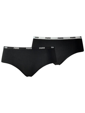 Puma Puma Culotte classiche Puma Hipsters 2 Pack Nero