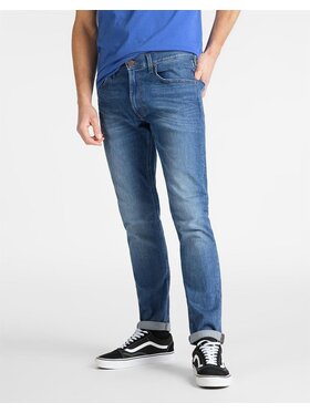 Lee Lee Jeansy LUKE Niebieski Slim Fit