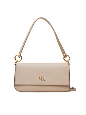 Calvin Klein Calvin Klein Kabelka Minimal Monogram Shoulder Pouch LV04K3161G Écru