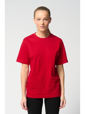 TeeShoppen TeeShoppen T-Shirt 'Oversized Collection' Czerwony Oversize