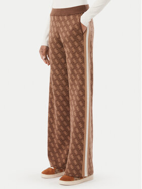 Guess Guess Πλεκτό παντελόνι V6BB01 Z1483 Καφέ Regular Fit